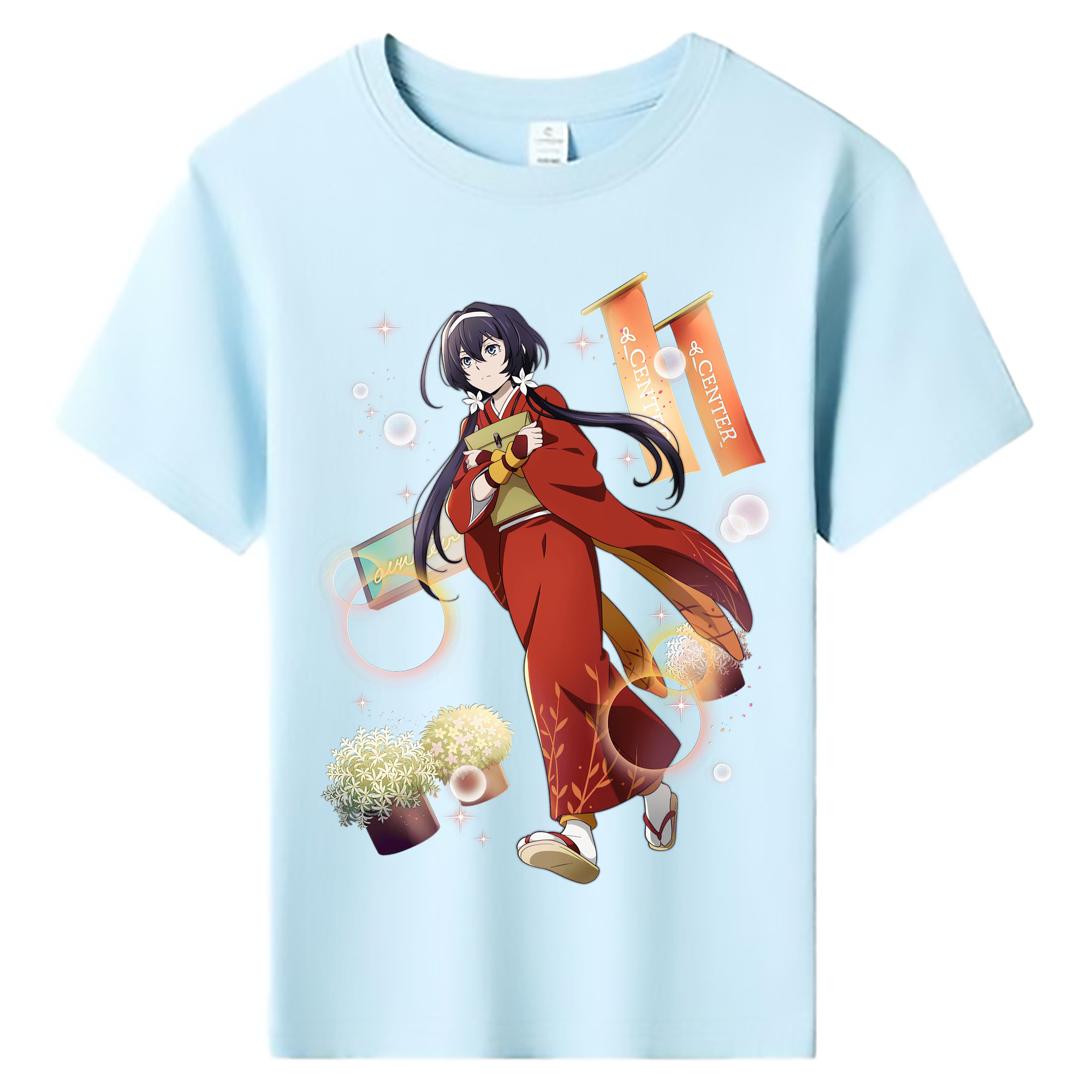 （画像用） 文豪ストレイドッグス Bungo Stray Dogs 綿100％キッズTシャツ（フロントプリント）